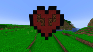 Hardcore Heart w/ Create Redstone Link System